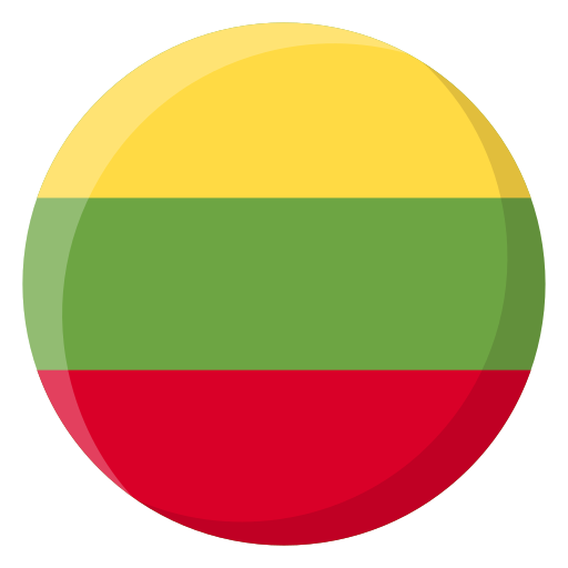 lituania Generic color fill icona
