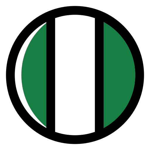 nigeria Generic color lineal-color icona