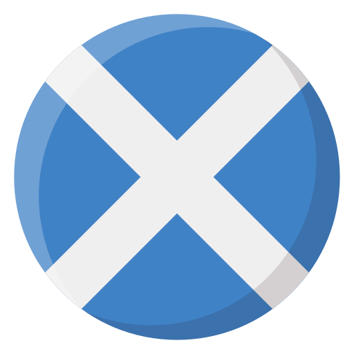 Scotland Generic color fill icon