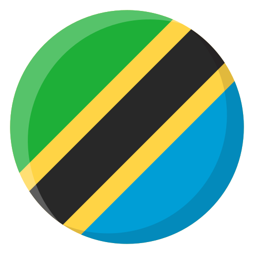 tanzania Generic color fill icono