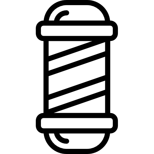 Парикмахерская Basic Miscellany Lineal иконка