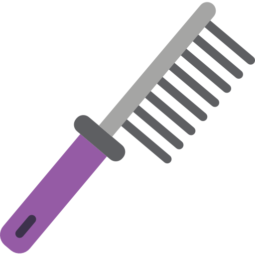 Comb Basic Miscellany Flat icon