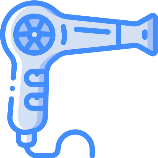 Hairdryer Basic Miscellany Blue icon
