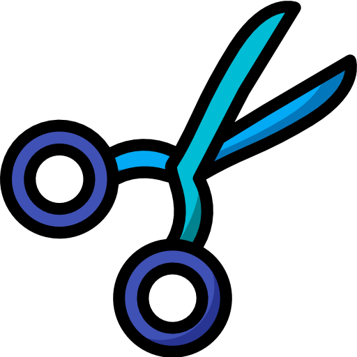 Scissors Basic Miscellany Lineal Color icon