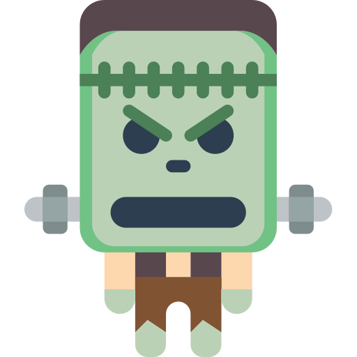 Frankenstein Basic Miscellany Flat icon