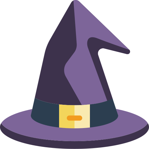 kapelusz czarownicy Basic Miscellany Flat ikona