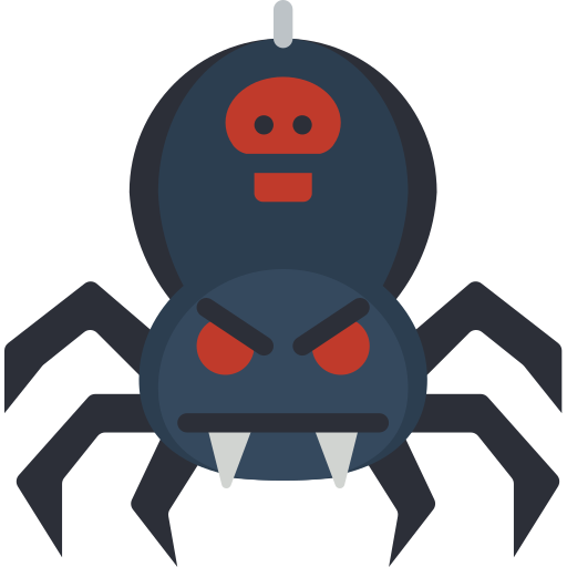 Spider Basic Miscellany Flat icon