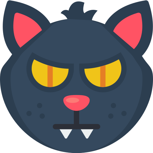gato Basic Miscellany Flat icono