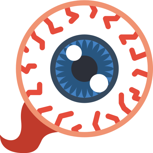 ojo Basic Miscellany Flat icono