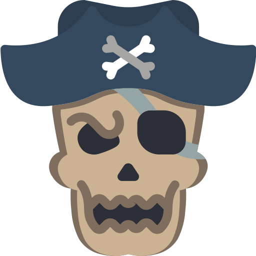 Pirate Basic Miscellany Flat icon