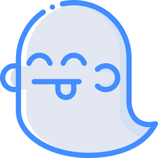 Ghost Basic Miscellany Blue icon