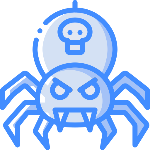 araña Basic Miscellany Blue icono