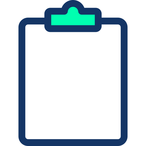 Clipbboard Generic color lineal-color icon