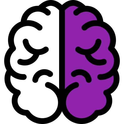 Мозг Generic color lineal-color иконка