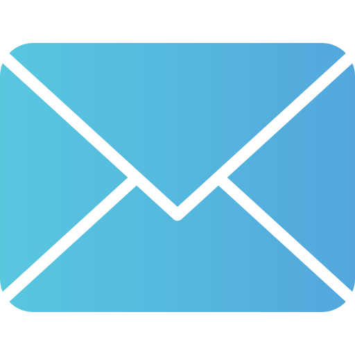 e-mail Generic gradient fill ikona