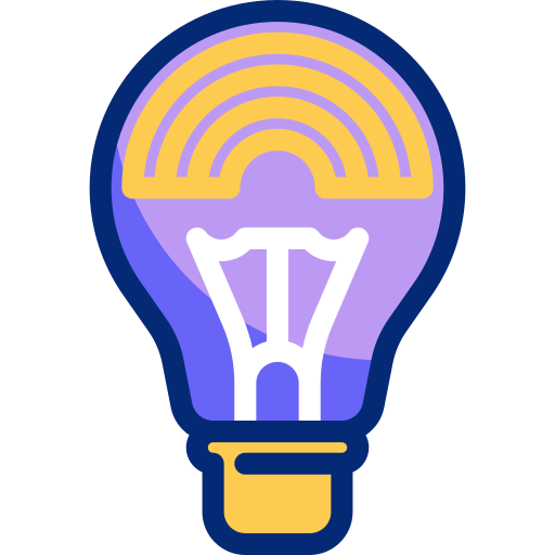 innovación Basic Accent Lineal Color icono