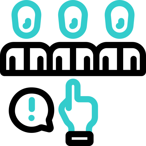 차별 Basic Accent Outline icon