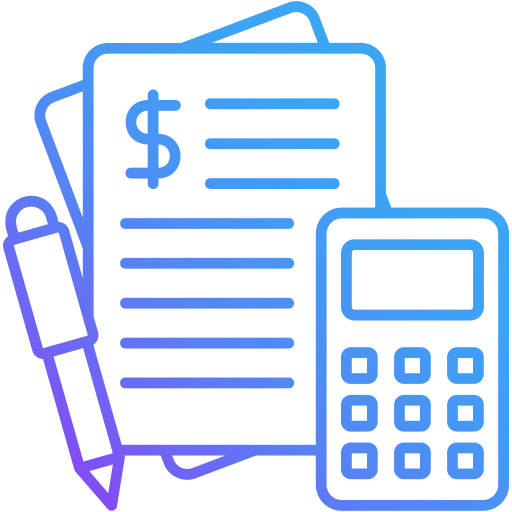 Bookkeeping Generic gradient outline icon