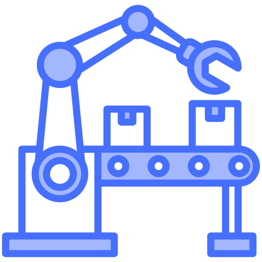 Industry 4.0 Generic color lineal-color icon