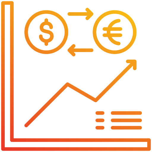 divisas Generic gradient outline icono