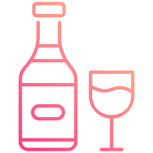 szampan Generic gradient outline ikona