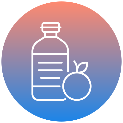 Juice bottle Generic gradient fill icon