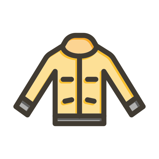 giacca da pilota Generic color lineal-color icona