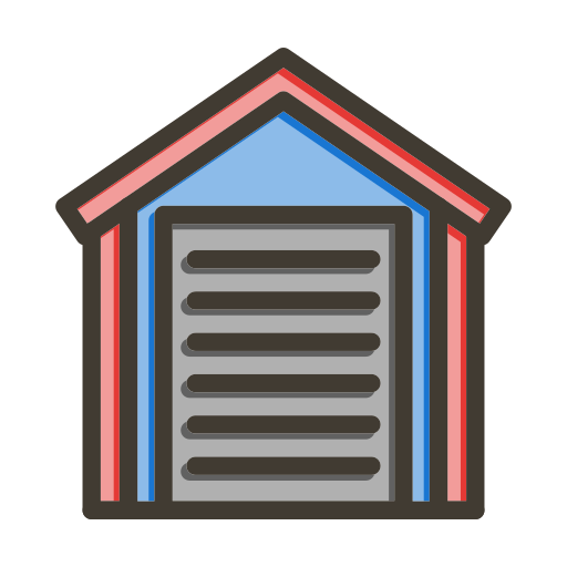 garaż Generic color lineal-color ikona