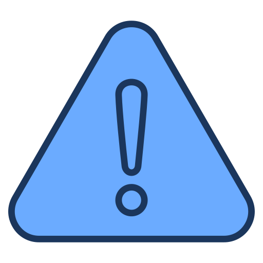 waarschuwingsbord Generic color lineal-color icoon