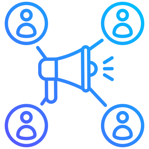 promotion Generic gradient outline Icône