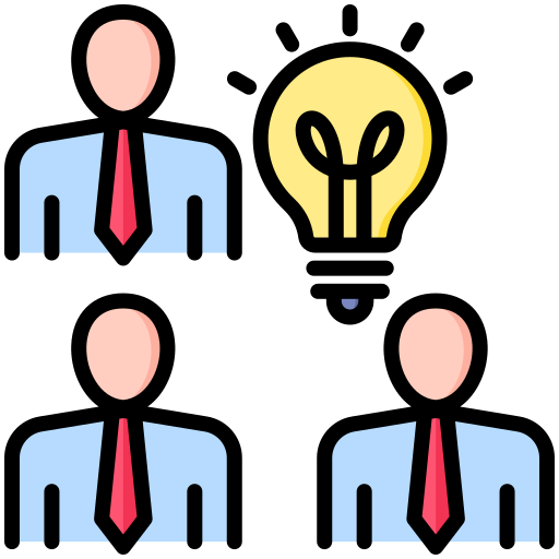 Creative team Generic color lineal-color icon