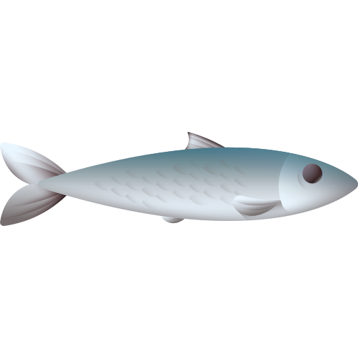 sardine 3D Color icon
