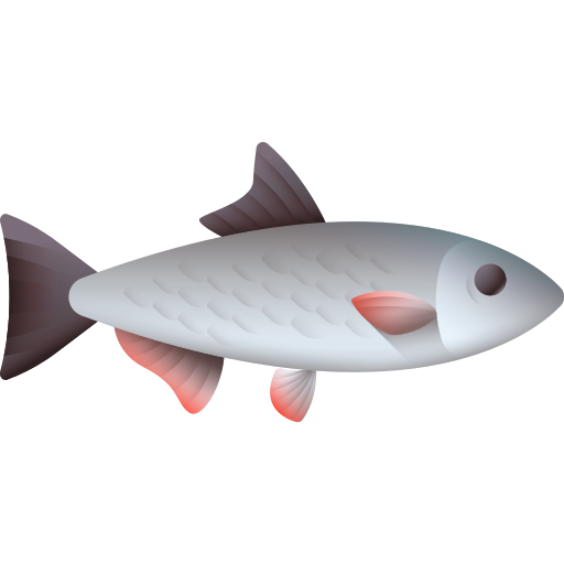 peixe nasus 3D Color Ícone
