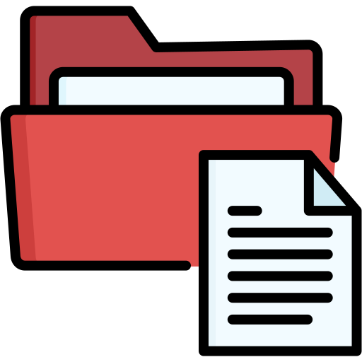 folder plików Generic color lineal-color ikona