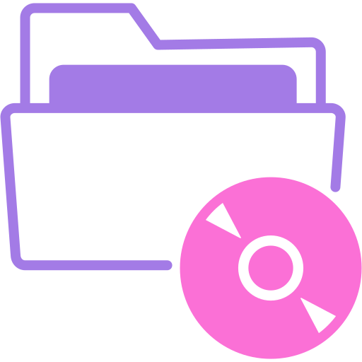 フォルダ Generic color fill icon