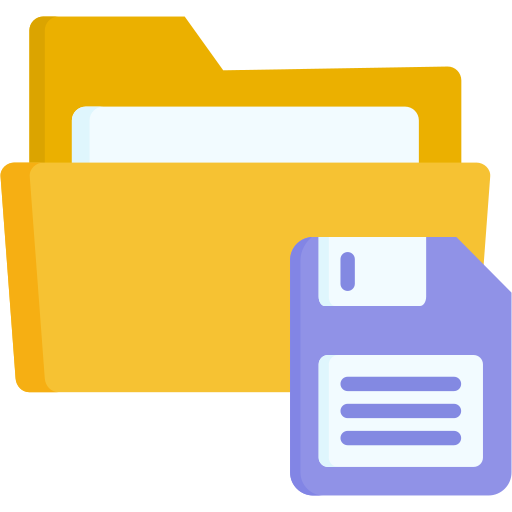 Save folder Generic color fill icon