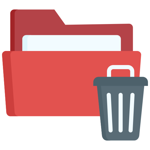 Trash folder Generic color fill icon