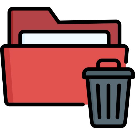 Trash folder Generic color lineal-color icon