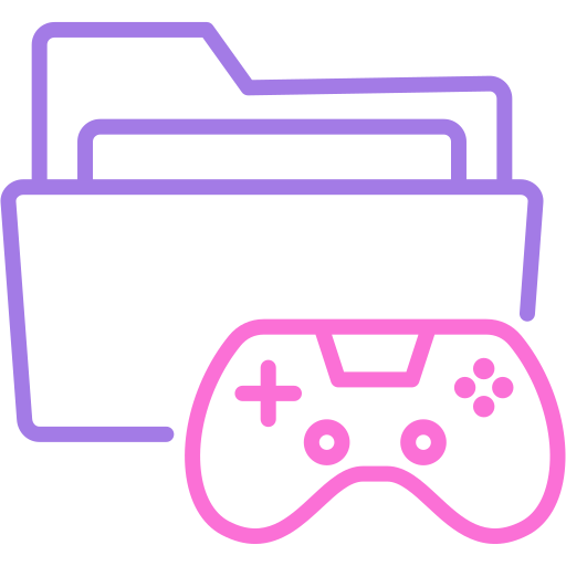 Game folder Generic color outline icon