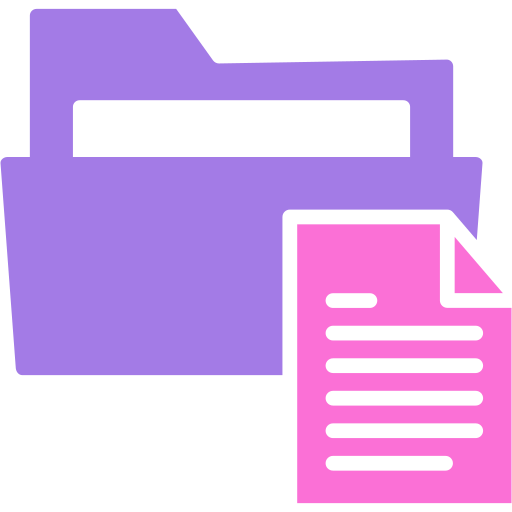 folder plików Generic color fill ikona