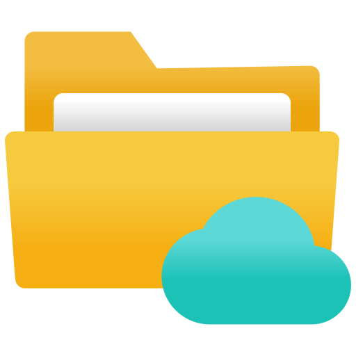 cloud-map Generic gradient fill icoon