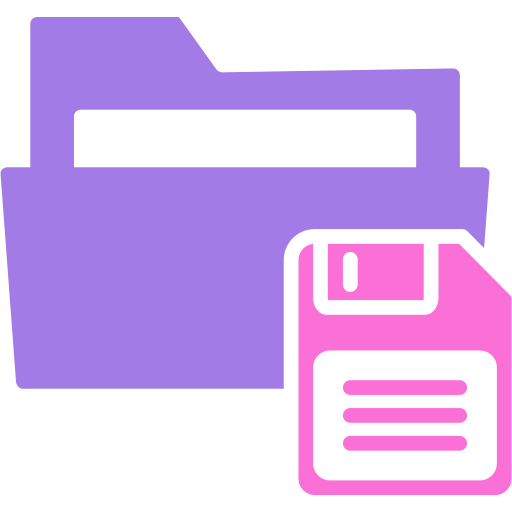 Save folder Generic color fill icon