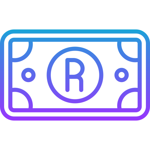 rand Generic gradient outline Icône