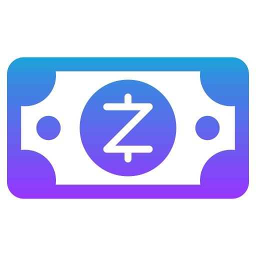zcash Generic gradient fill icoon