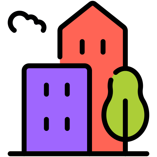 City Generic color lineal-color icon