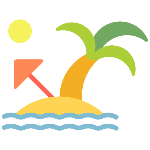 섬 Generic color fill icon