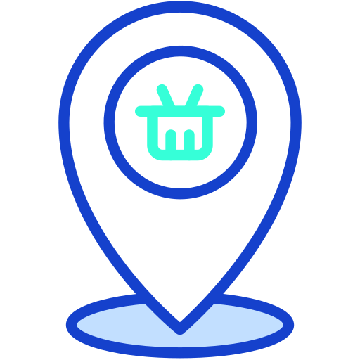 Shopping mall Generic color outline icon