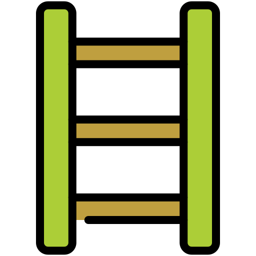 escalera de mano Generic color lineal-color icono