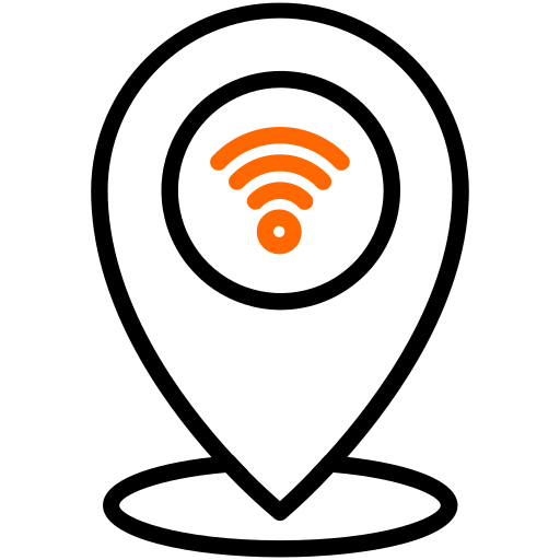 wi-fi Generic color outline Ícone