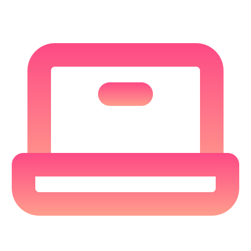 랩탑 Generic gradient outline icon